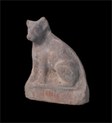 تمثال صغير يُصوِّر قطة