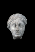 Head of the goddess Juno (?)