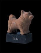Statuette of a dog