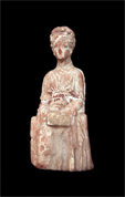 Statuette of a schoolgirl