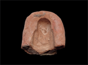 Fragment d’un moule d’une statuette ouchabti 