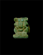 Fragment of an amulet of Bes