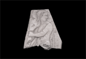 لوحة عاجية مُصوَّر عليها "أوديسيوس"