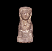 Statuette of a female sphinx 