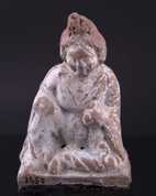 Statuette of a woman wearing the himation 