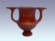 Double-handled drinking cup (Kantharos) 
