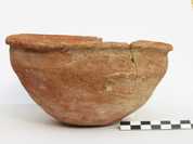 Bowl with outturned rim 