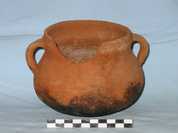 Two-handled cooking pot 