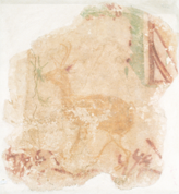 Fresque représentant une gazelle