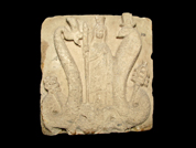 Tablet depicting Isis-Thermoutis, Demeter and Agathodaemon 