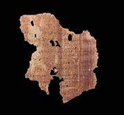 Papyrus bearing verses from the Iliad (II 631-641, 667-668, 449-519, 528-555) 