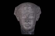 Head of a pharaoh of the Saite Period 