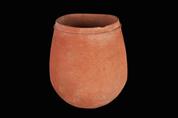 Ovoid jar with pointed base 