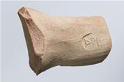 Fragment of a stamped amphora handle 