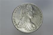 “Maria Theresa” silver Thaler minted in 1780 CE 