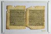 Akhmim Fragment (New Testament Apocrypha: The Gospel of Peter and 1 Enoch chapters 1‒27), LTR: pages 48 and 46